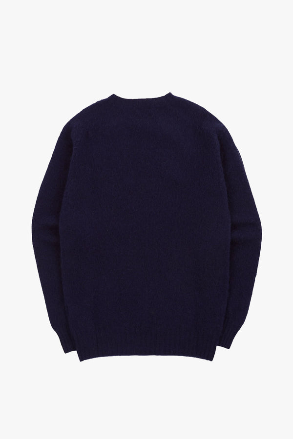 BRUSHED SHETLAND CREWNECK