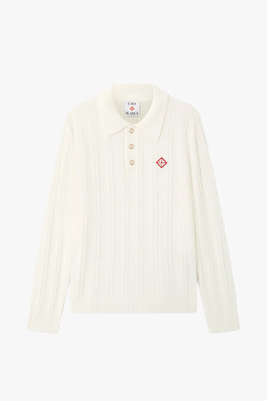 BOUCLE LONG SLEEVE POLO