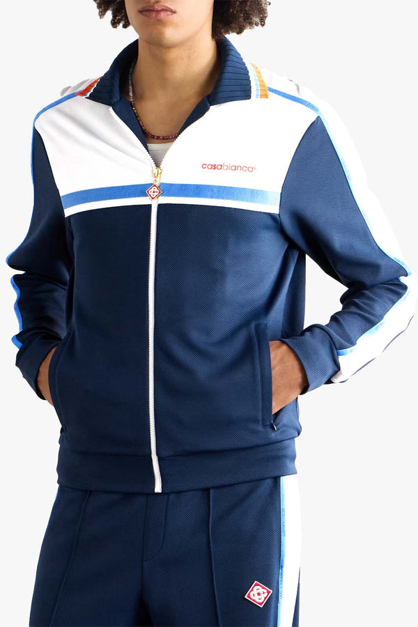 Textured Track Jacket