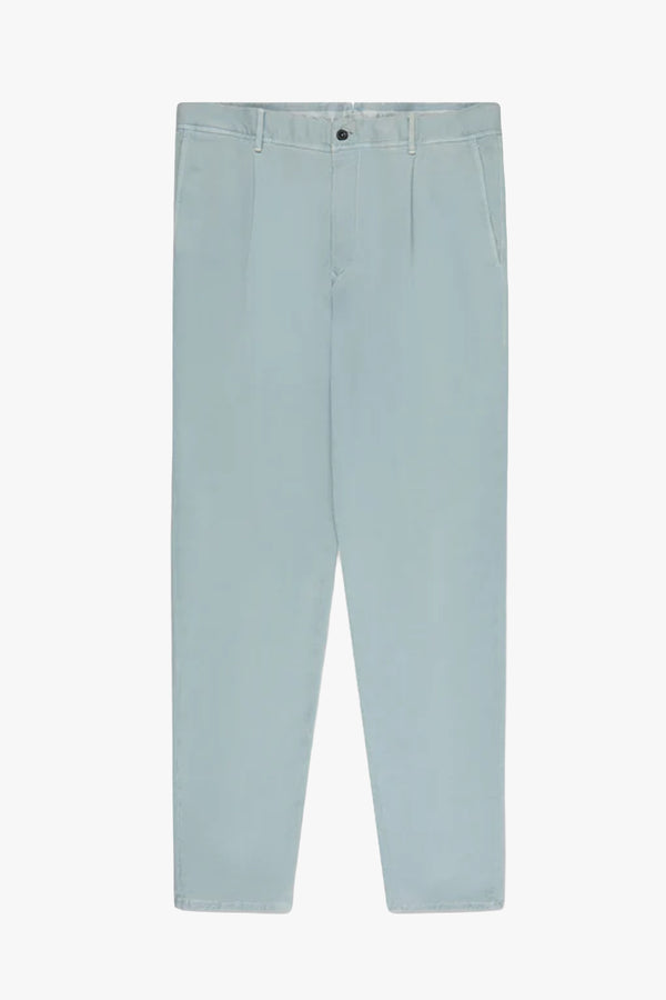 Tapered Fit Cotton Trousers