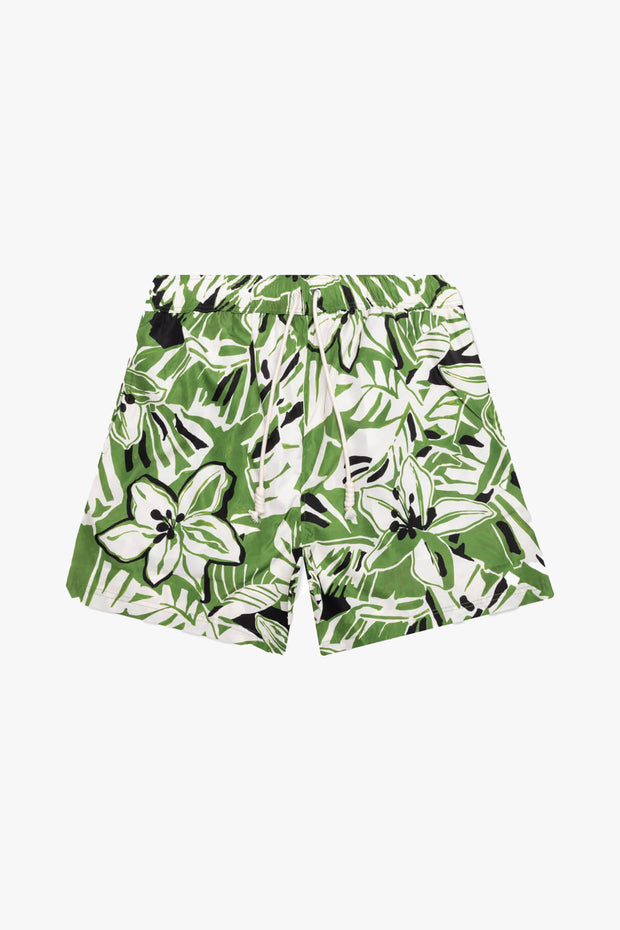 MACRO HIBISCUS SWIMSHORTS