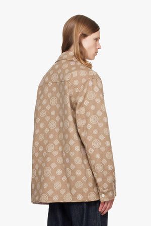 MONOGRAM WOOL OVERSHIRT