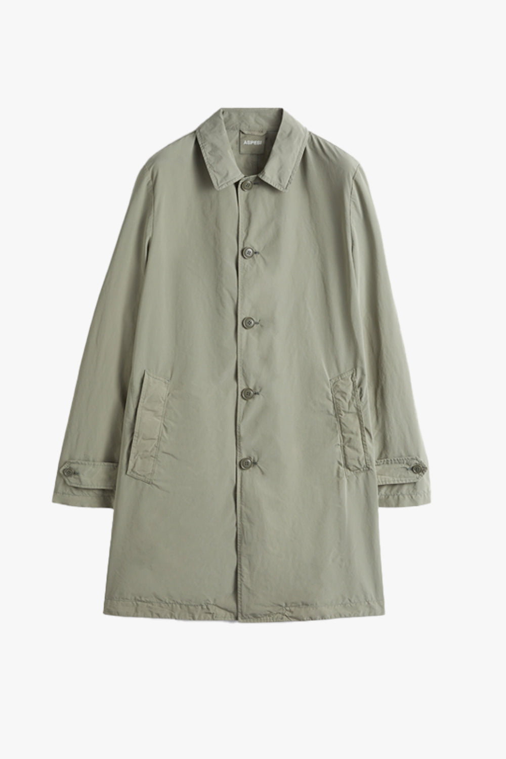 COMPACT NYLON AND POLYESTER RAINCOAT