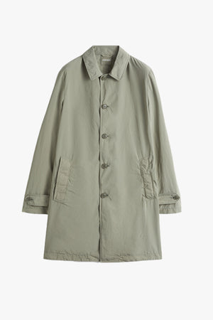COMPACT NYLON AND POLYESTER RAINCOAT