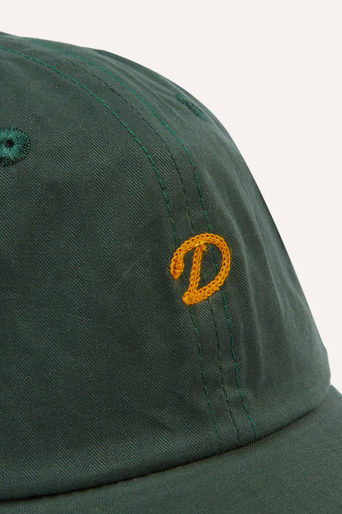 WAXED HERRINGBONE BASEBALL HAT