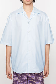 Embroidered Button-Up Shirt