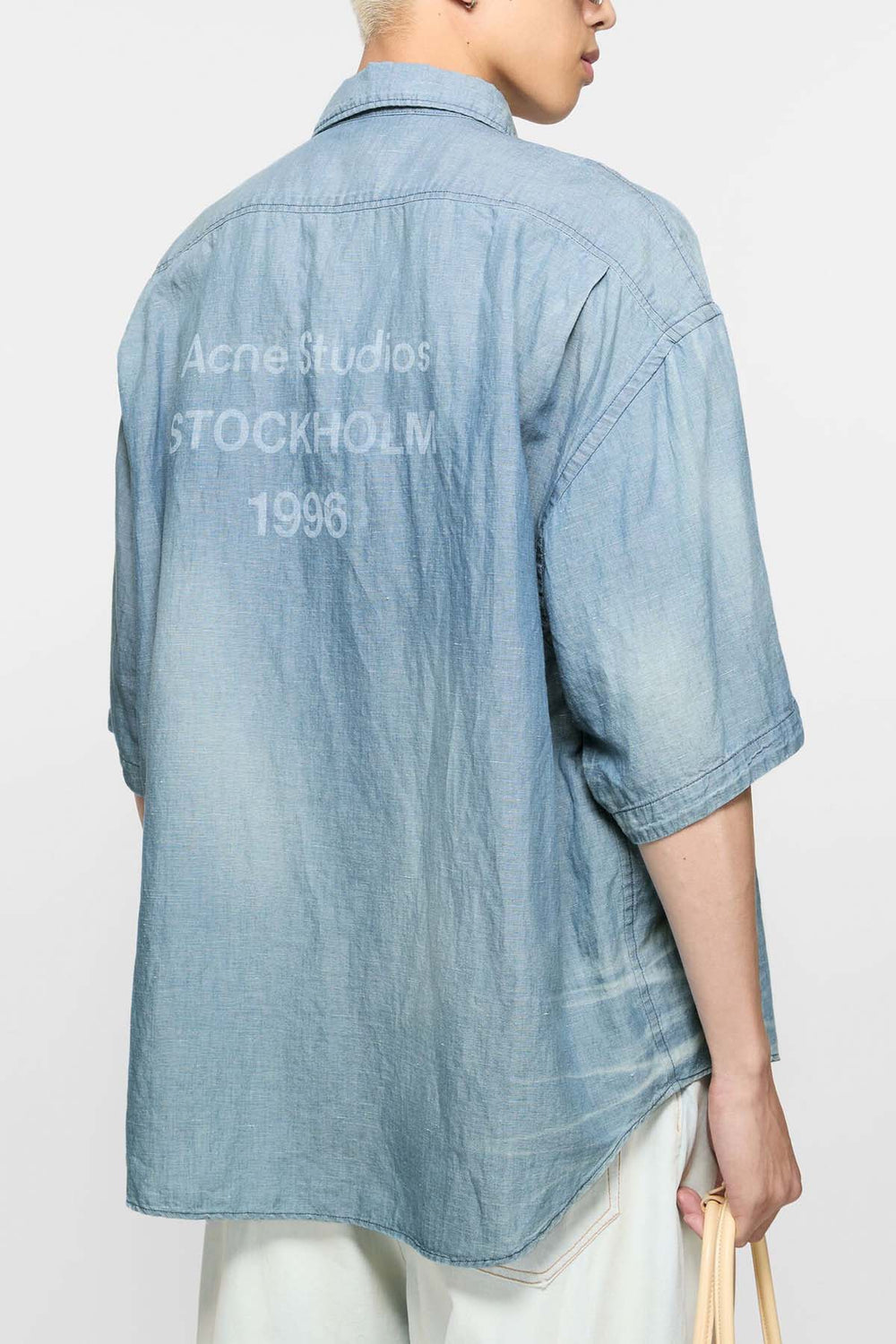 Stamp Logo Button-Up Shirt