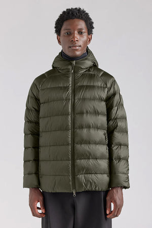 Arial Hooded Down Jacket