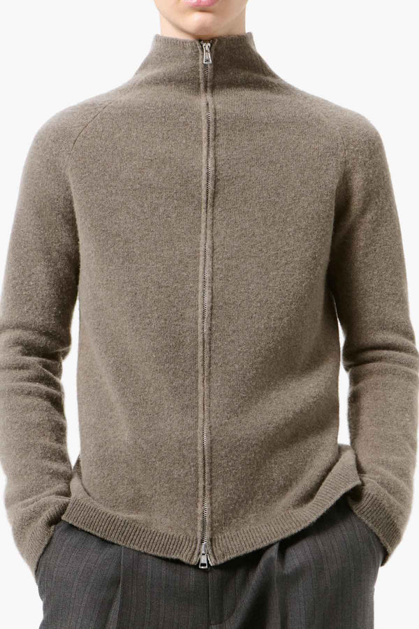 Line Zip Cardigan