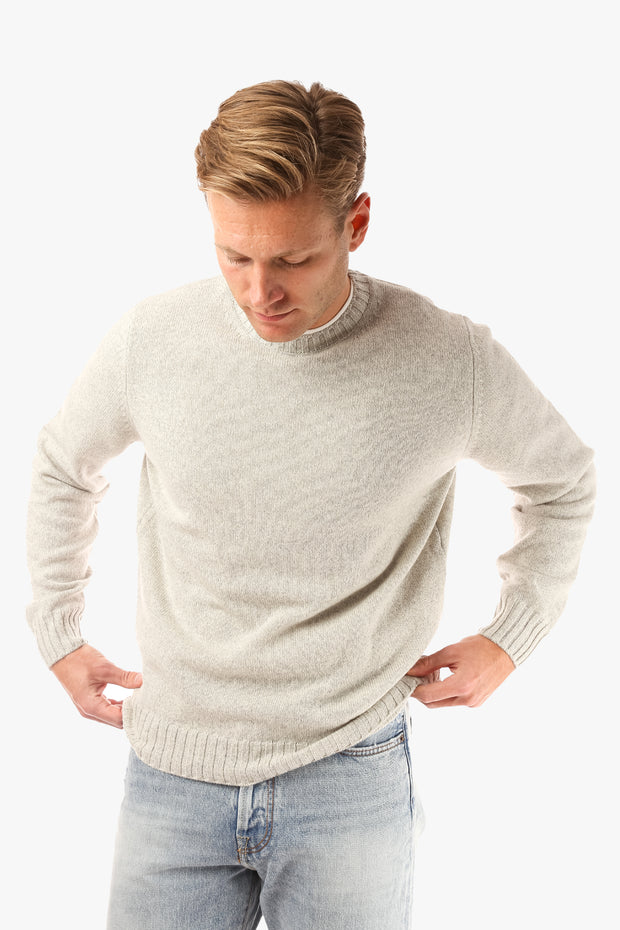 Crewneck Wool Cashmere