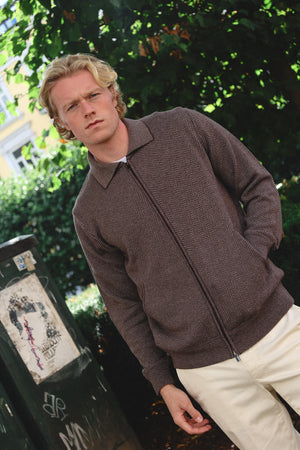 Wool/Cashmere Full Zip