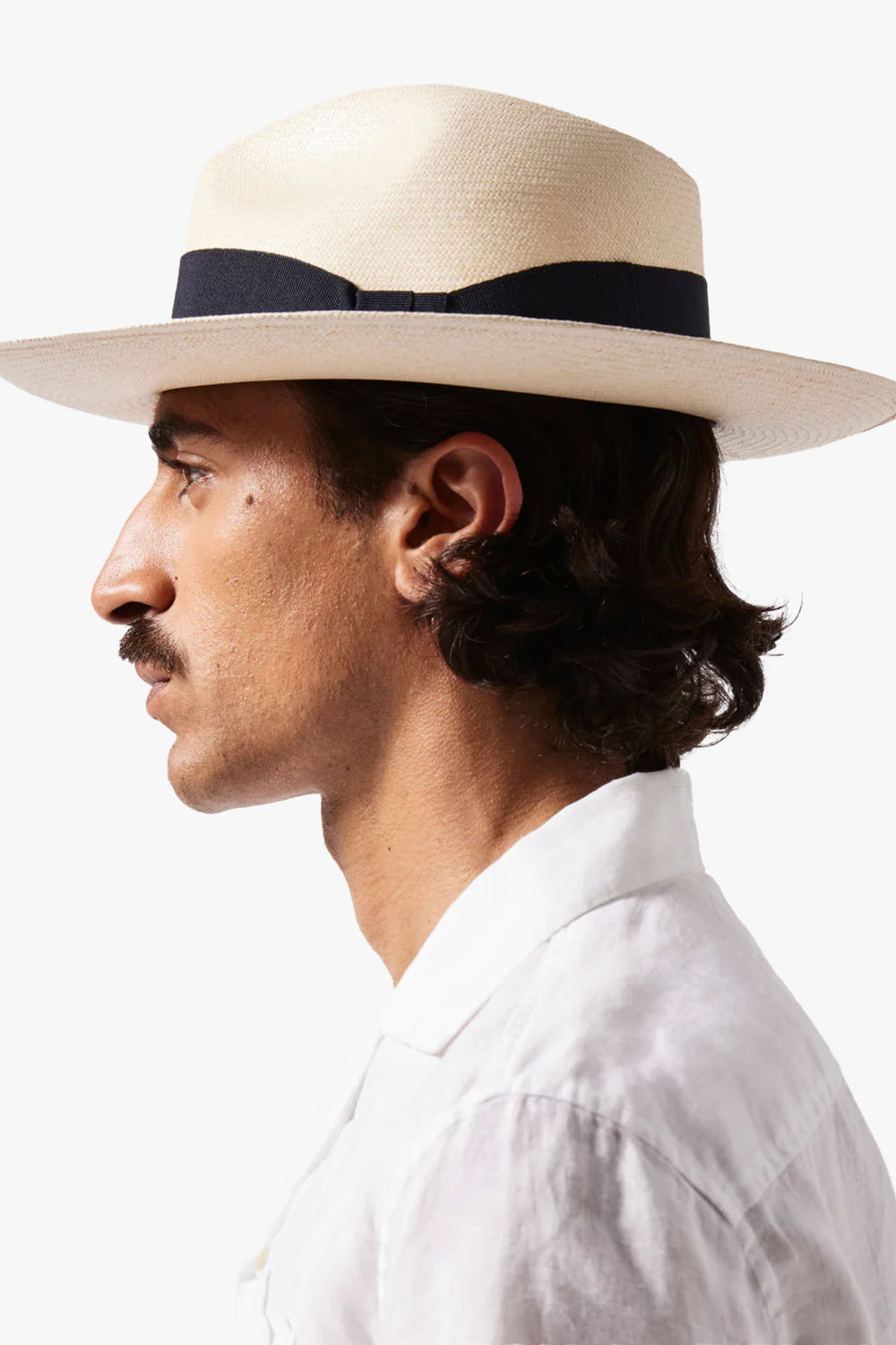 Rafael Panama Hat Wide Ribbon