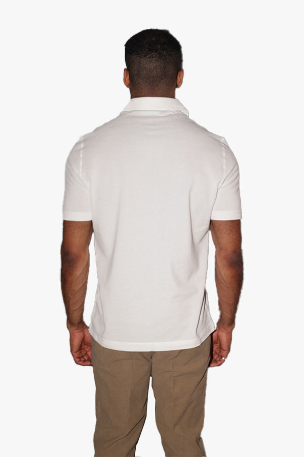 Cotton polo shirt