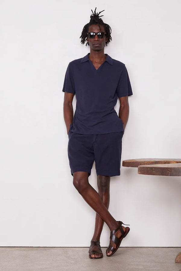 Simon Linen Polo Shirt