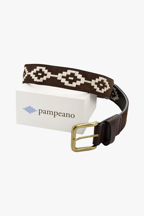 Brown Confianza Suede Belt