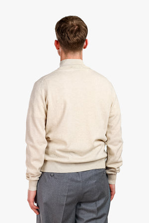 Full Zip Wool/Cashmere Sweater