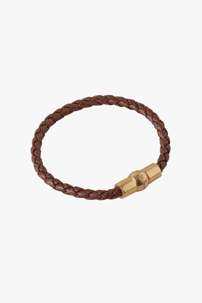 Iris Unisex Woven Leather Bracelet