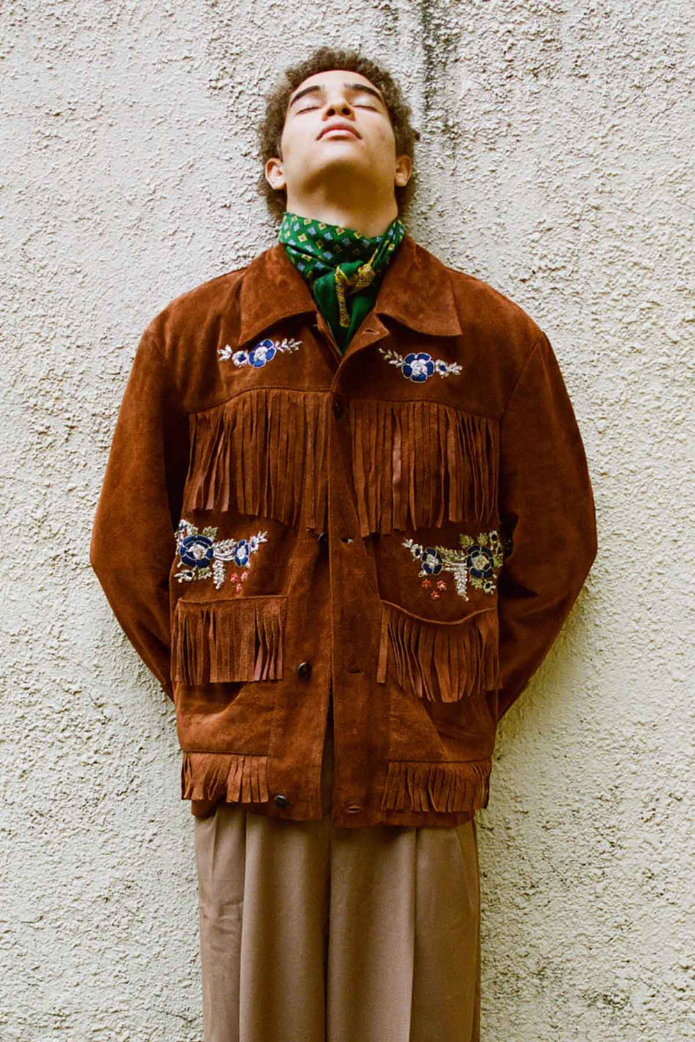 Western Suede Fringe Jacket