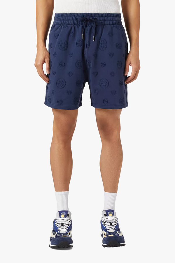 APPLIQUE MONOGRAM SWEATSHORT