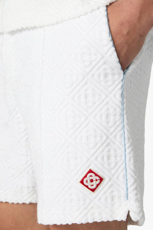 Towelling Monogram Shorts