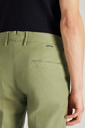 Slim Fit Textured Slack Chino