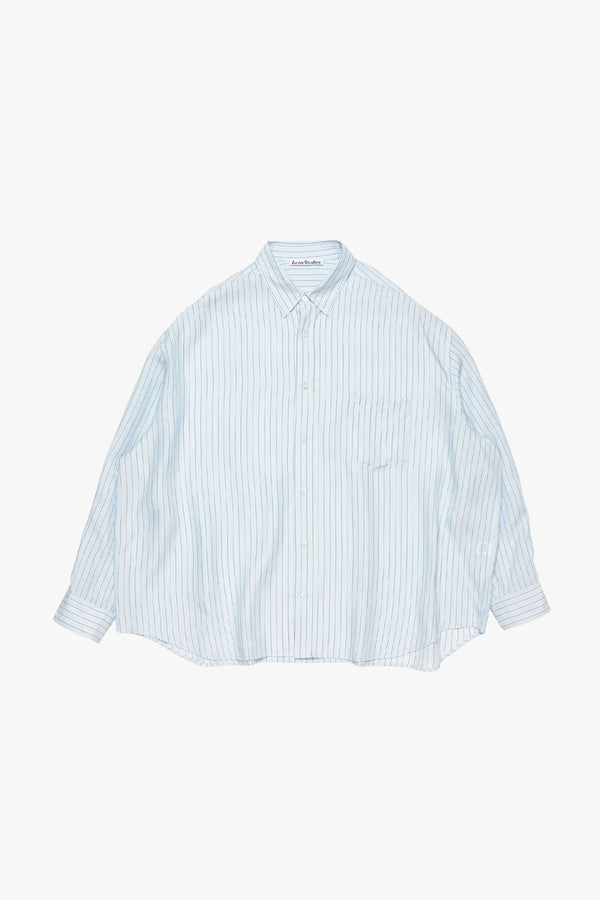 Striped Button-up Shirt