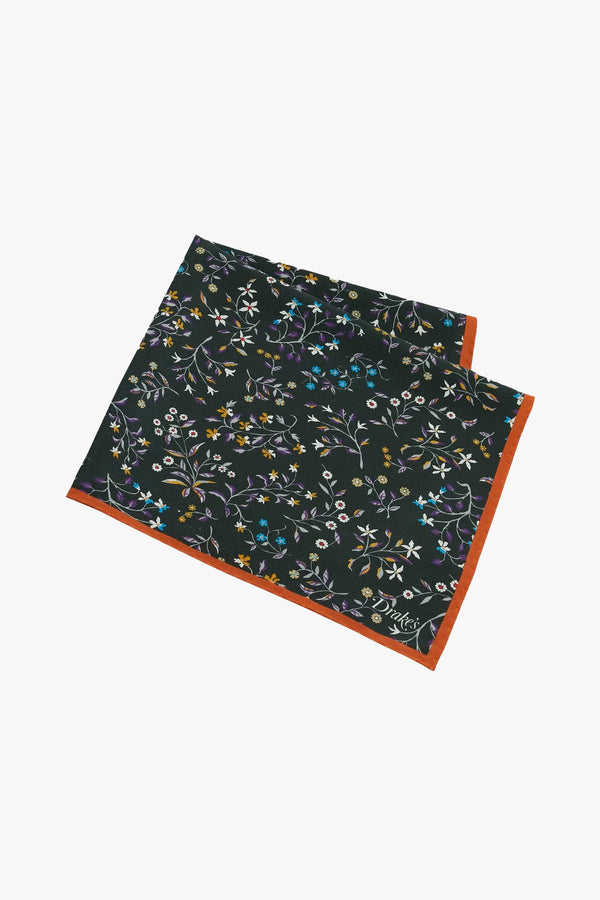 All over Floral Pocket Square