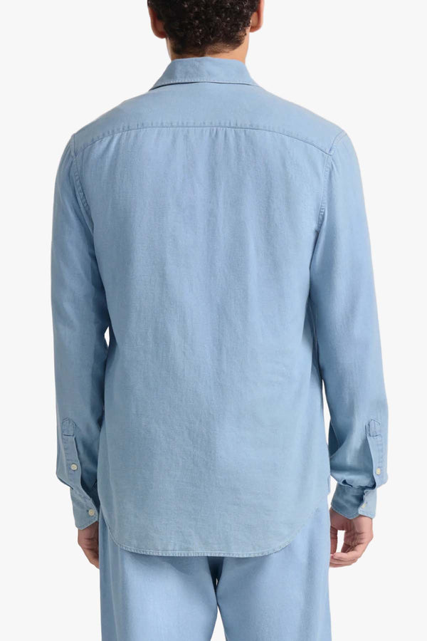 Emilio Cotton Denim Twill Shirt