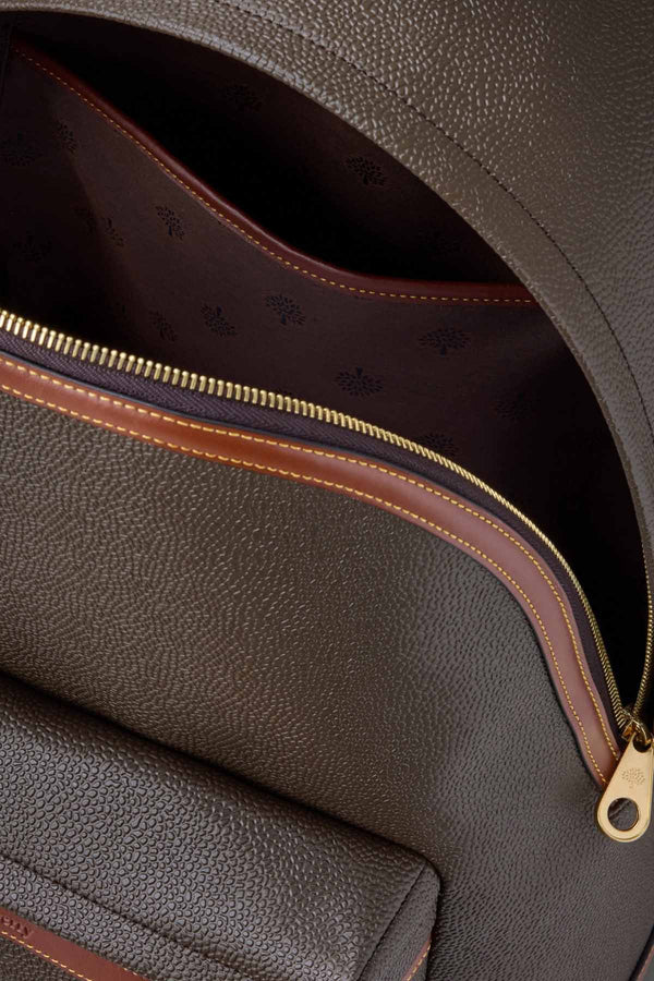 HERITAGE ZIPPED BACKPACK SCOTCHGRAIN
