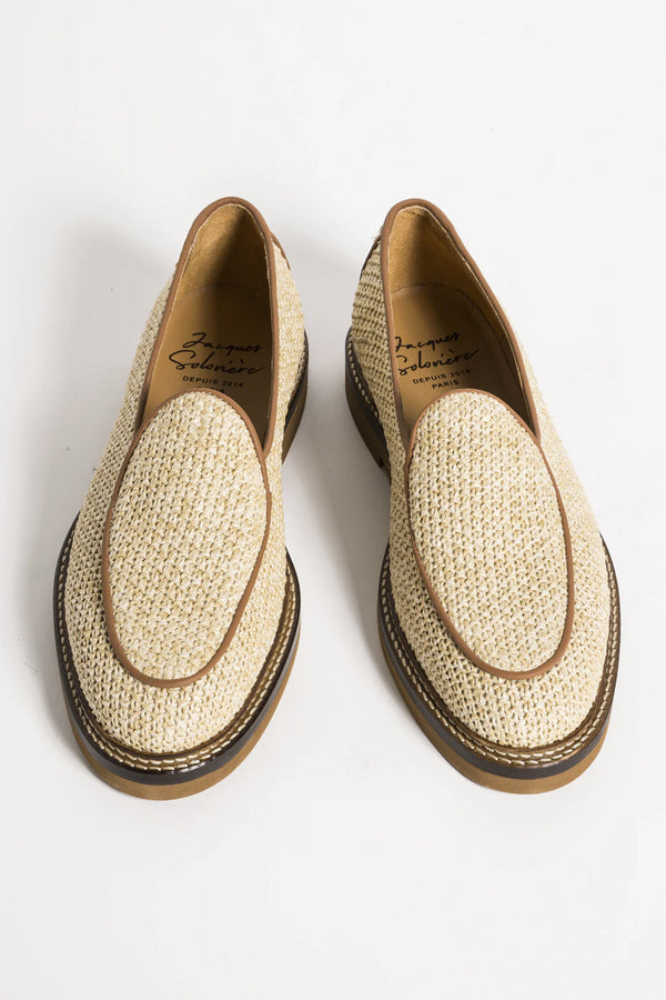 Lex Raffia Loafer