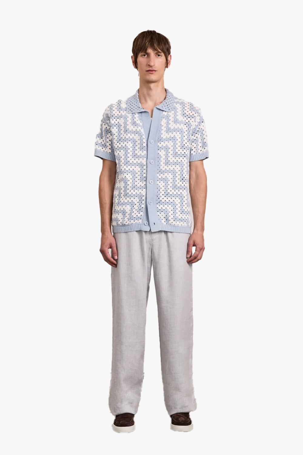 Pinto Crochet SS Cardigan