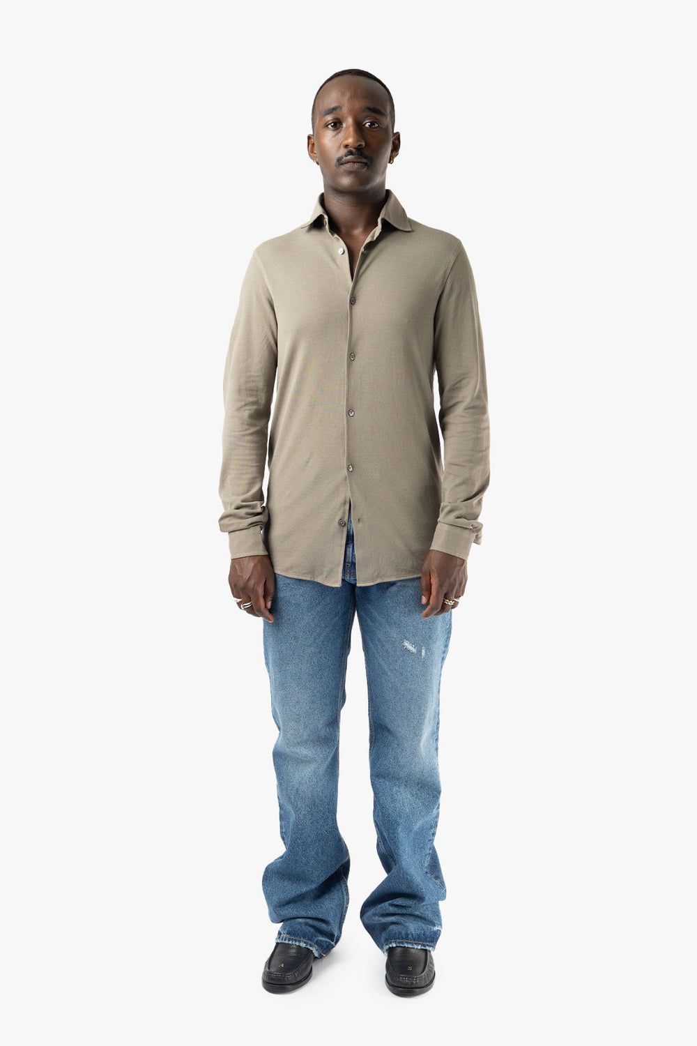 Cotton Pique Shirt