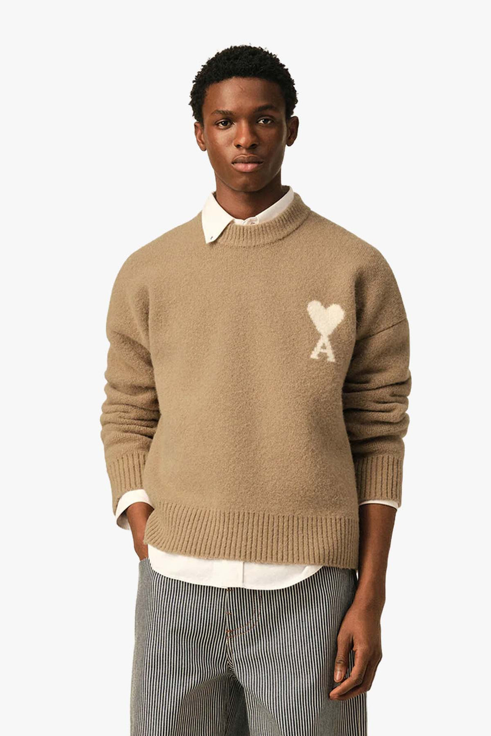 AMI DE COEUR ALPACA CREWNECK SWEATER