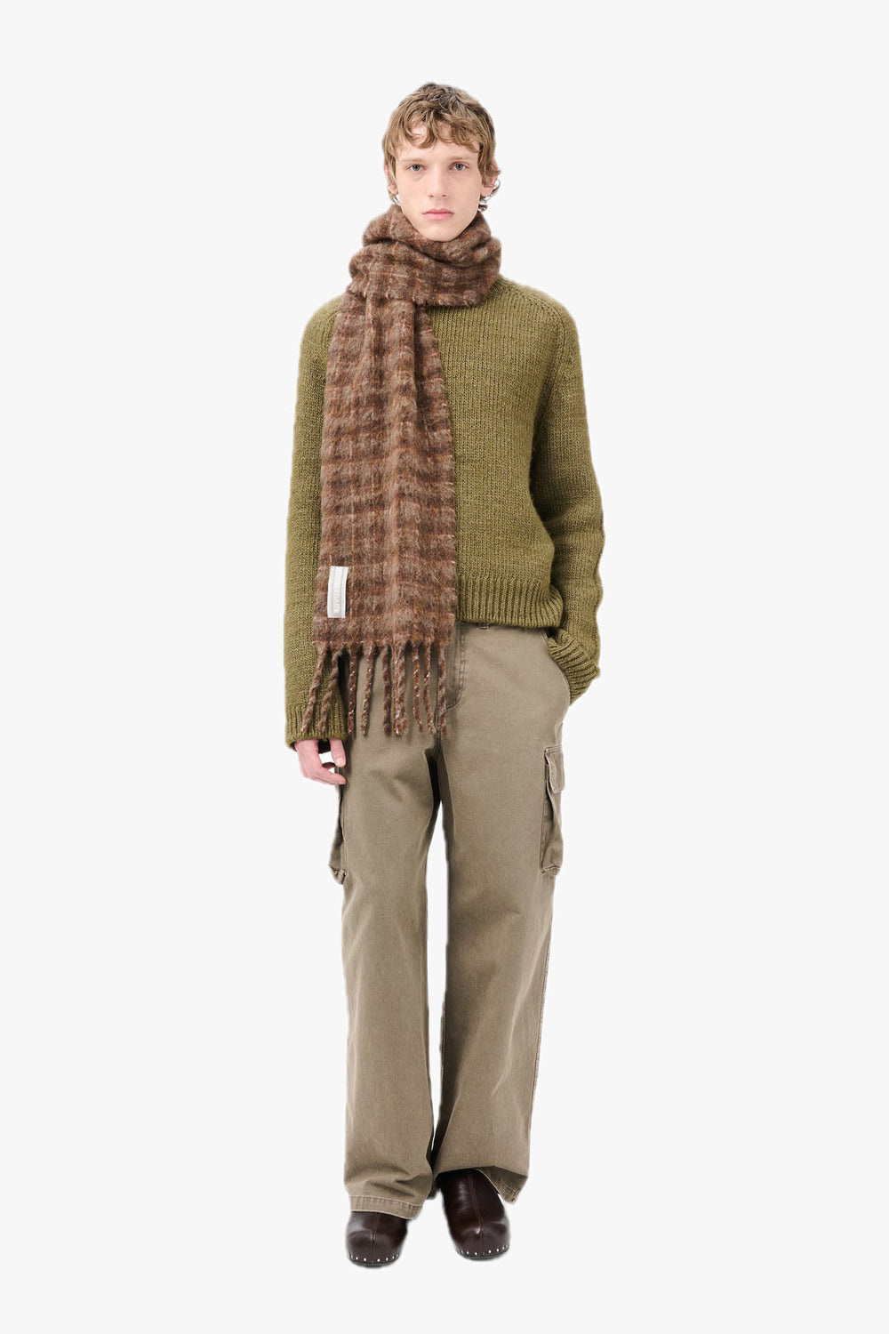 Estate Alpaca Wool Scarf