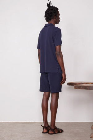 Simon Linen Polo Shirt