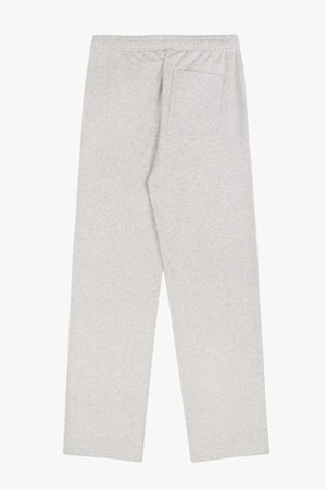 Serif Logo Embroidered Wide Sweatpant