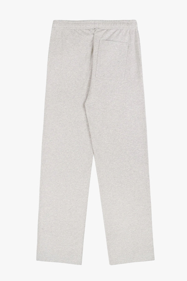 Serif Logo Embroidered Wide Sweatpant