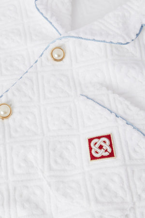 TOWELLING MONOGRAM SHIRT