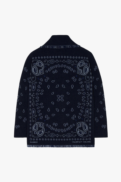 BANDANA JACQUARD CARDIGAN