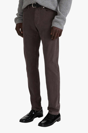 L'HOMME SLIM BRUSHED TWILL