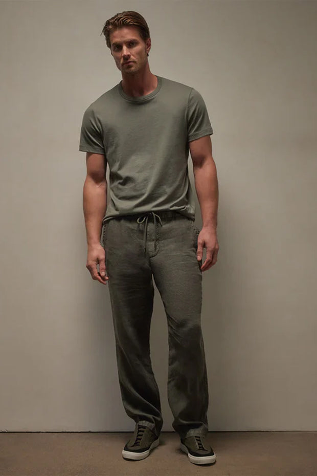 Relaxed Fit Linen Trousers