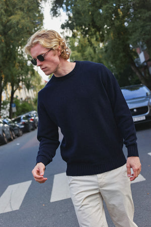 Wool/Cashmere Crewneck