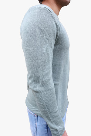 Wool Cashmere Crewneck Sweater