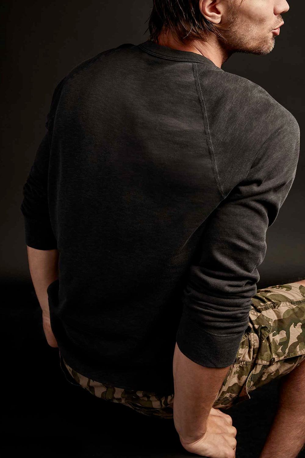 French Terry Raglan Sweatshirt