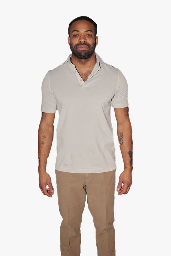 Cotton polo shirt