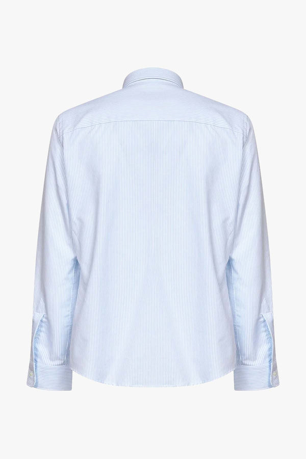BOXY FIT BUTTON DOWN OXFORD SHIRT