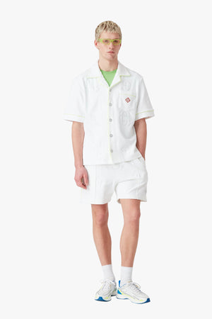Towelling Monogram Shirt