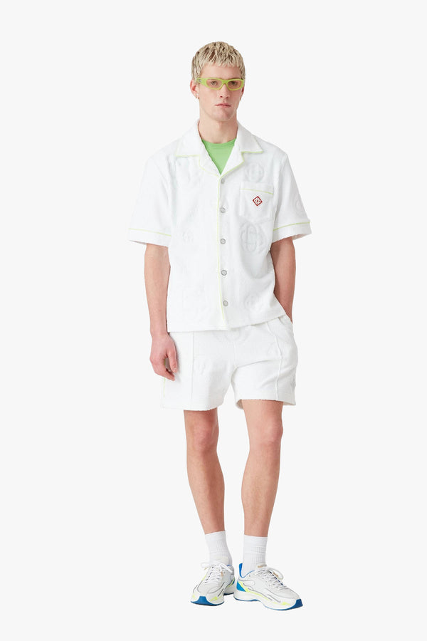 Towelling Monogram Shirt