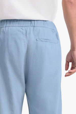 Rocha Cotton Denim Twill Wide Leg Trouser