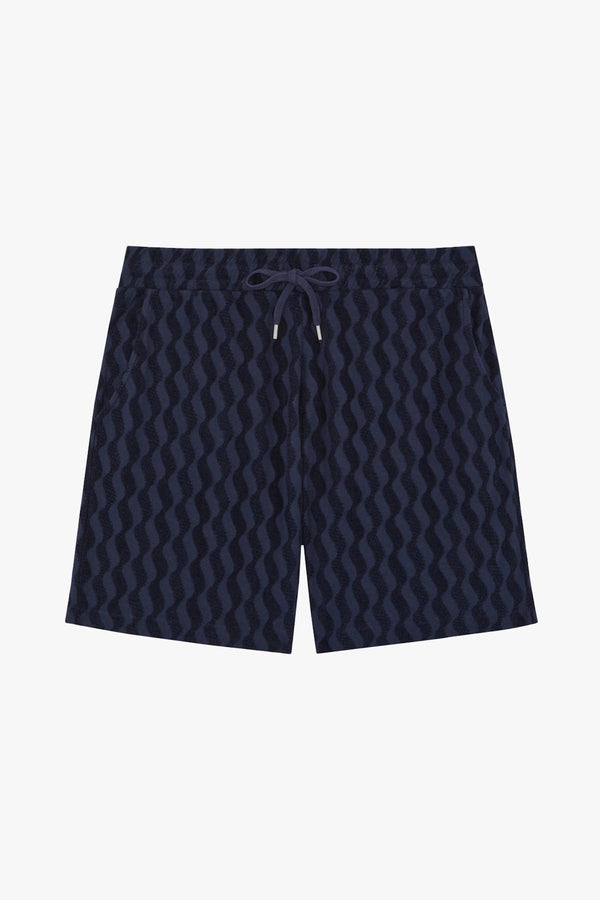 Augusto Jacquard Terry Shorts